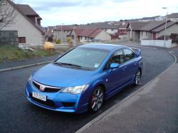 HONDA CIVIC blue