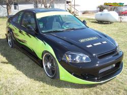 HONDA CIVIC green