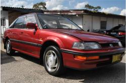 HONDA CONCERTO red