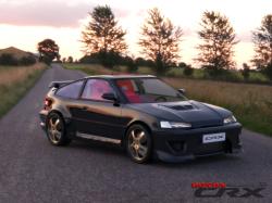 HONDA CRX black