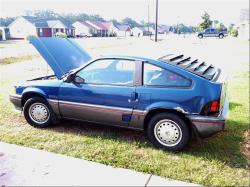 HONDA CRX blue