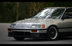 HONDA CRX silver