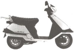 HONDA ELITE 80 white