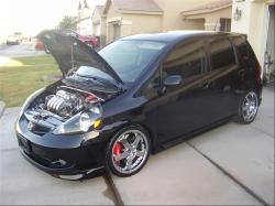 HONDA FIT black