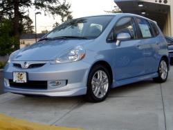 HONDA FIT blue