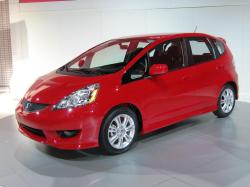 HONDA FIT red