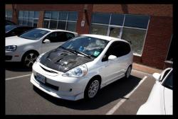 HONDA FIT white