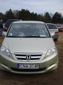 HONDA FR-V green