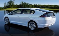 HONDA INSIGHT white