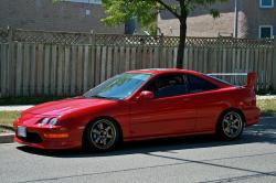 HONDA INTEGRA red