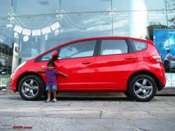 HONDA JAZZ red