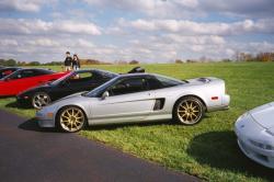 HONDA NSX silver