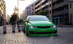 HONDA ODYSSEY green