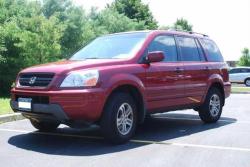 HONDA PILOT red