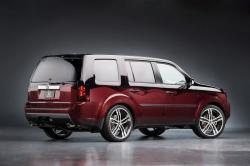 HONDA PILOT red