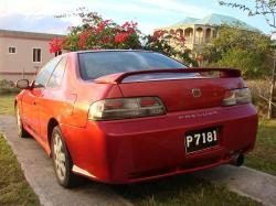 HONDA PRELUDE red