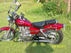 HONDA REBEL red