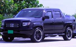 HONDA RIDGELINE green