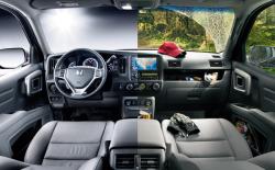 HONDA RIDGELINE interior