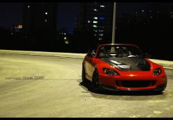 HONDA S 2000 red