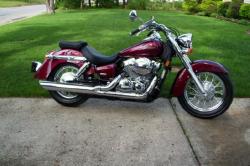 HONDA SHADOW red