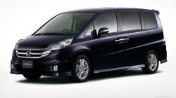 HONDA STEPWAGON black