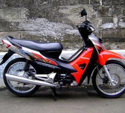 HONDA SUPRA silver