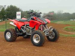 HONDA TRX 450 brown