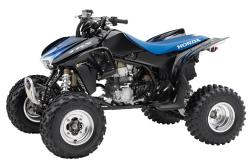 HONDA TRX450R blue