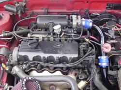 HYUNDAI ACCENT engine