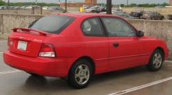 HYUNDAI ACCENT red