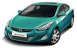 HYUNDAI ELANTRA AT green