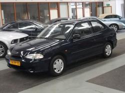 HYUNDAI EXCEL black