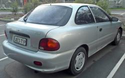 HYUNDAI EXCEL silver