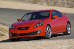 HYUNDAI GENESIS 2.0T red