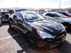 HYUNDAI GENESIS COUPE black