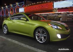 HYUNDAI GENESIS COUPE green