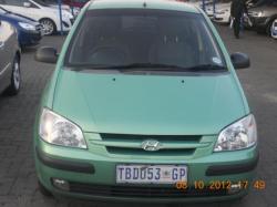 HYUNDAI GETZ green