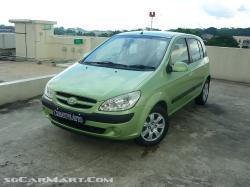 HYUNDAI GETZ green