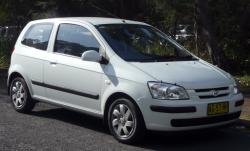 HYUNDAI GETZ white