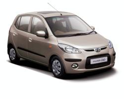 HYUNDAI I10 brown