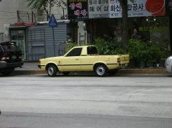 HYUNDAI PONY PICKUP white