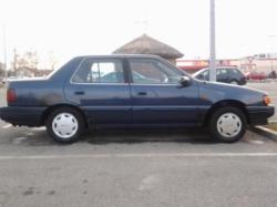 HYUNDAI PONY blue