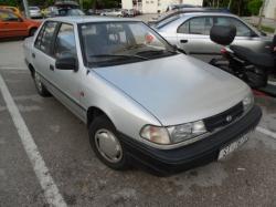 HYUNDAI PONY silver