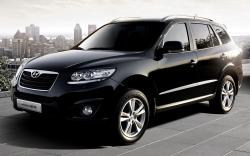 HYUNDAI SANTA FE black