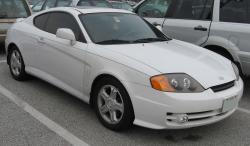 HYUNDAI TIBURON white