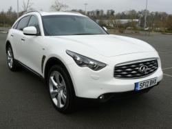 INFINITI FX 30D white