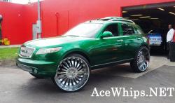 INFINITI FX green