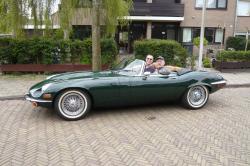 JAGUAR E-TYPE green