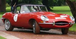 JAGUAR E-TYPE red